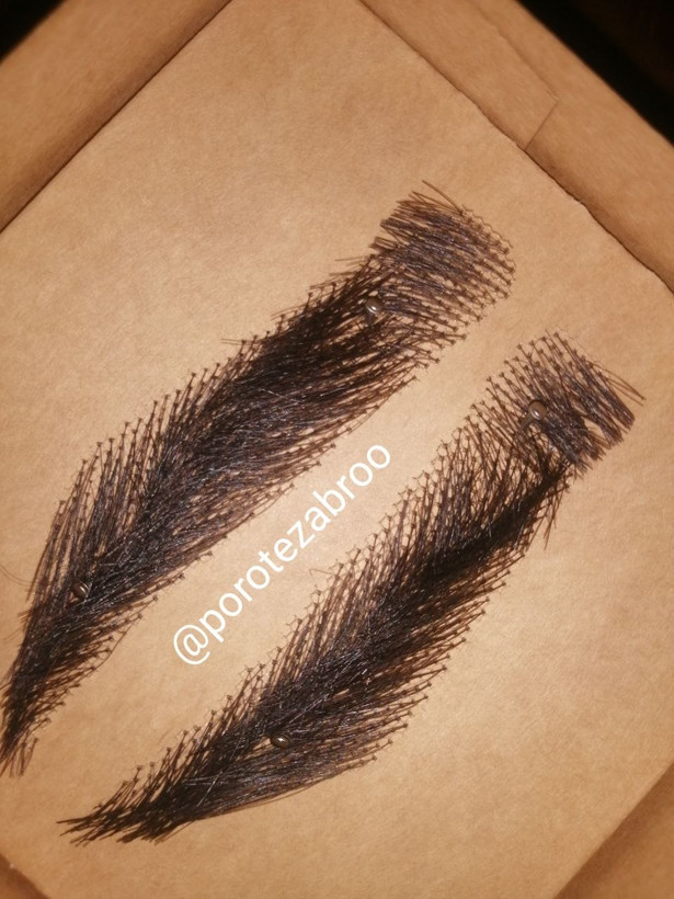 پروتز ابرو پهن